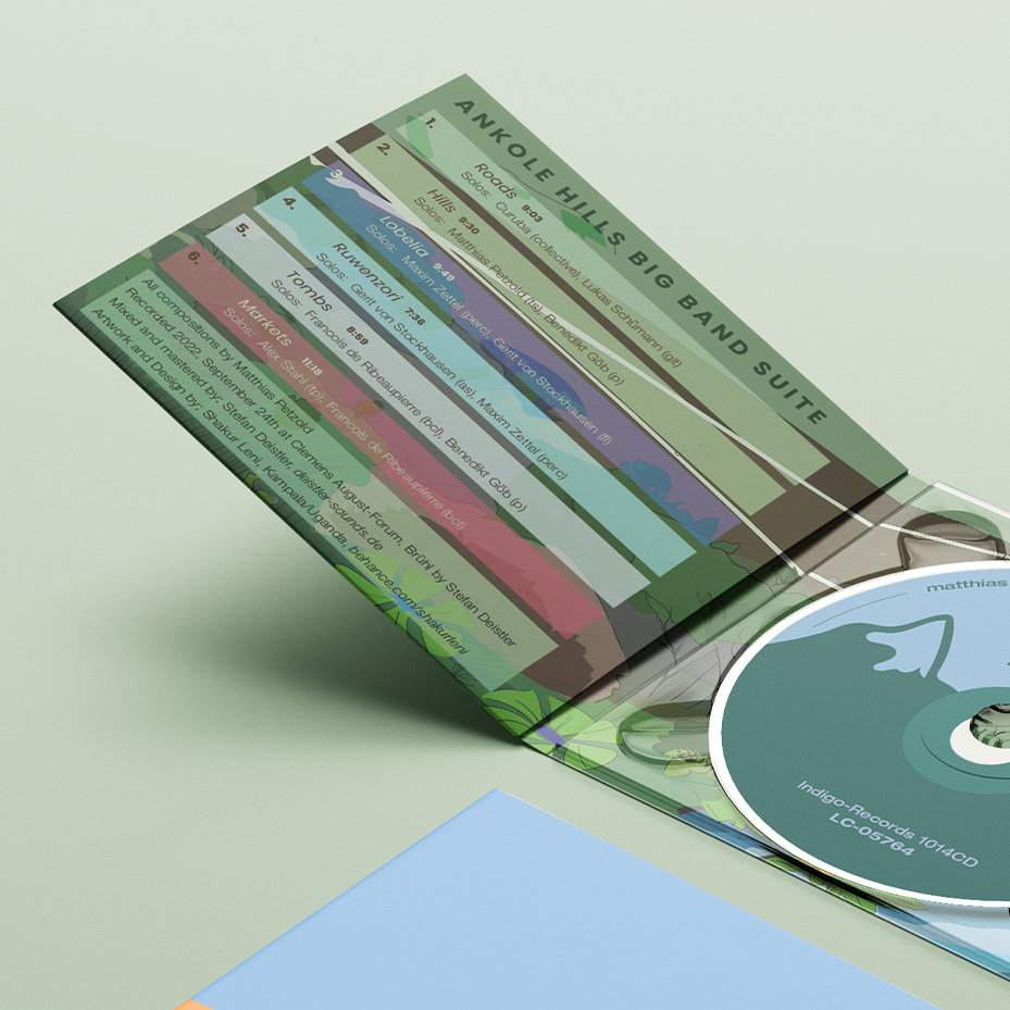 Ankole Hills CD Design — 4